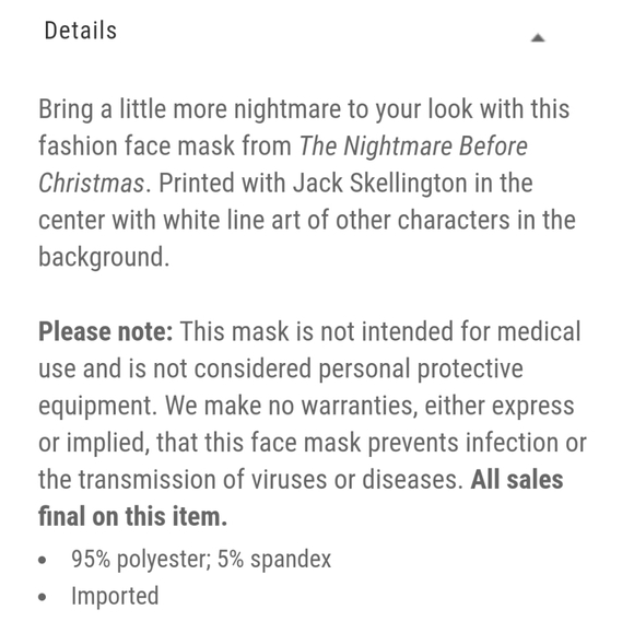 NWT Nightmare Before Christmas - Picture 15 of 16